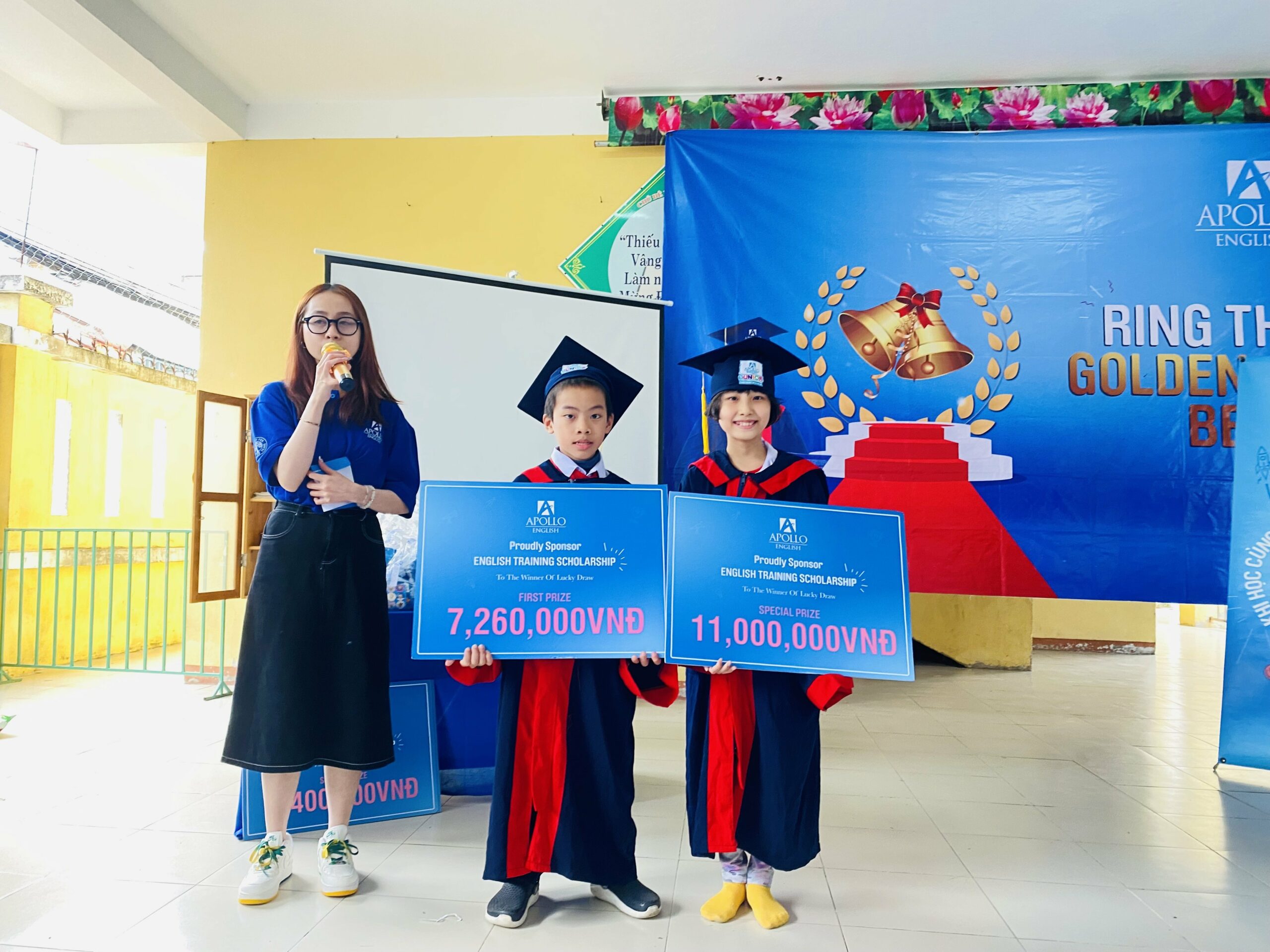 Trường MN Phú Đông thông báo lịch thi Rung chuông vàng cho các bé